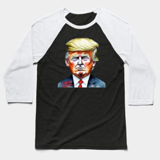 trump mugshot Baseball T-Shirt